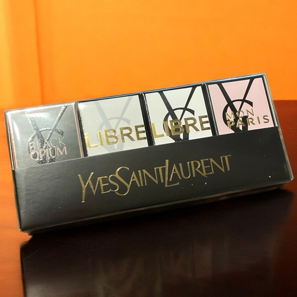 Yves Saint Laurent YSL Fragrance 4 PC Travel Exclusive Set